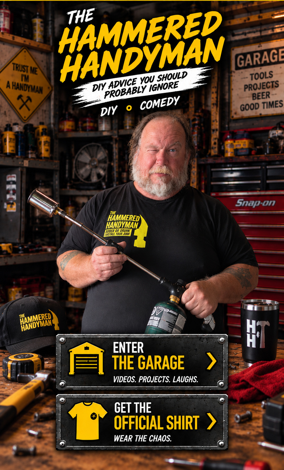 The Hammered Handyman — DIY Advice You Should Probably Ignore