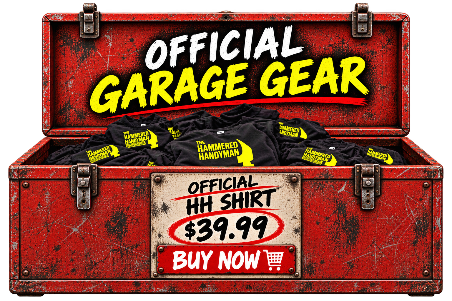 Official Garage Gear — Official HH Shirt — $39.99 — Buy Now