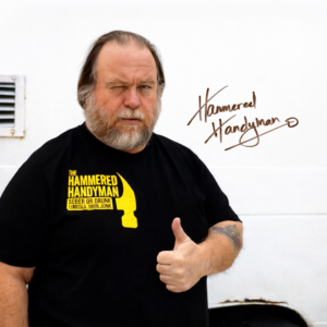 Official Hand-Signed 8x10 – The Hammered Handyman