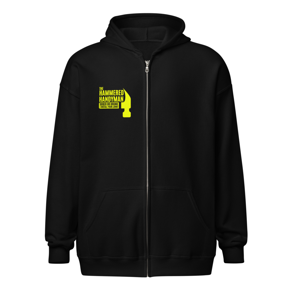 The Hammered Handyman Official Zip Hoodie