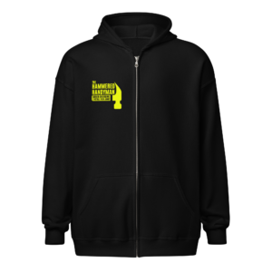 The Hammered Handyman Official Zip Hoodie