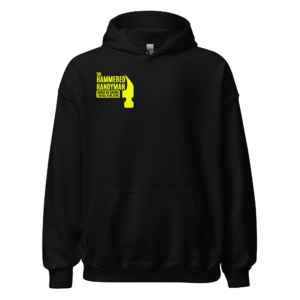 The Hammered Handyman Chest Logo Hoodie