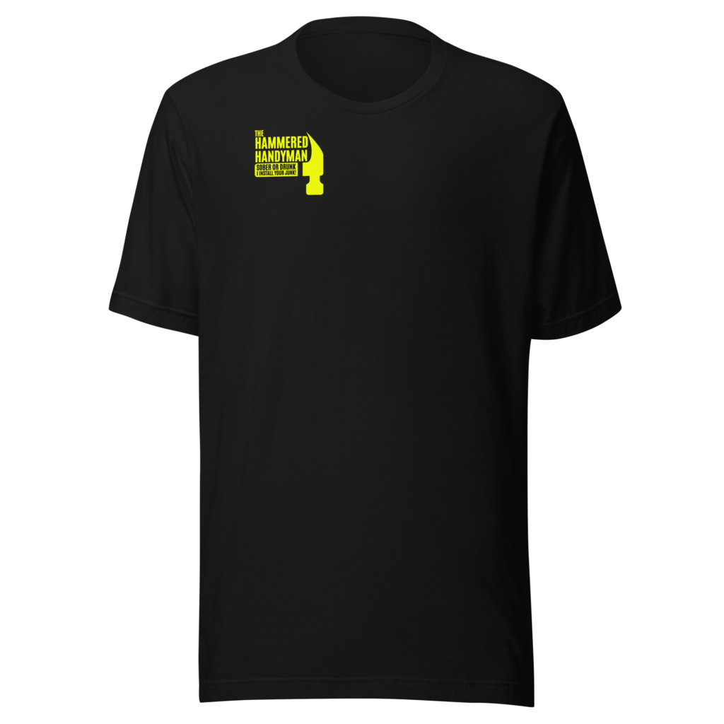 The Hammered Handyman Official Logo Tee